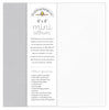 6x8 Doodlebug Album: Gray