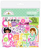 Doodlebug Ephemera Chit Chat: 9091 Color Me Crafty