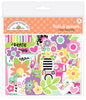 Doodlebug Ephemera Bits & Pieces: 9092 Color Me Crafty