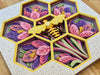 *NEW* Layered Paper Art Kit: "Queen of the Hive" Bee and Flowers