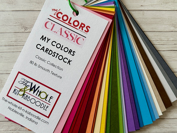 **NEW* My Colors Cardstock Swatchbook: Classic Collection