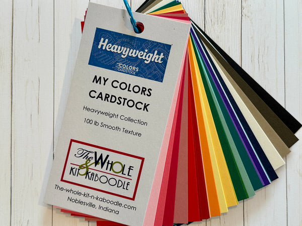 **NEW* My Colors Cardstock Swatchbook: Heavyweight Collection