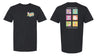 Color Me Crafty CropTacular Tshirt: Round Neck Front and Back Logo