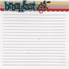 Recipe Page: Breakfast (set of 5)