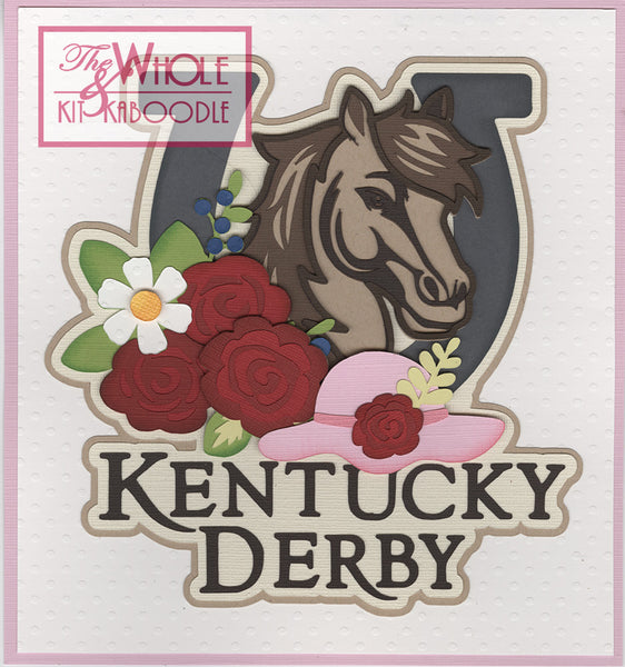 **NEW* Kentucky Derby Die Cut Title