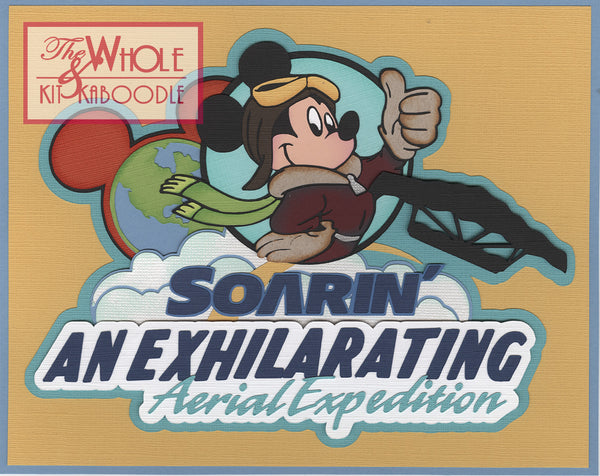 Soarin' Die Cut Title