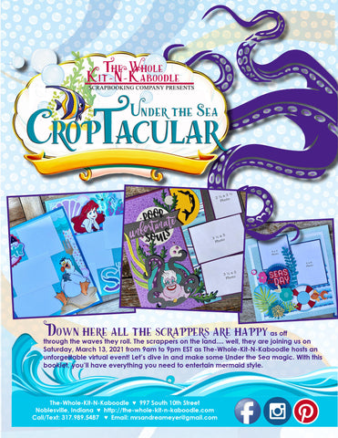 DIGITAL Under the Sea CropTacular Booklet
