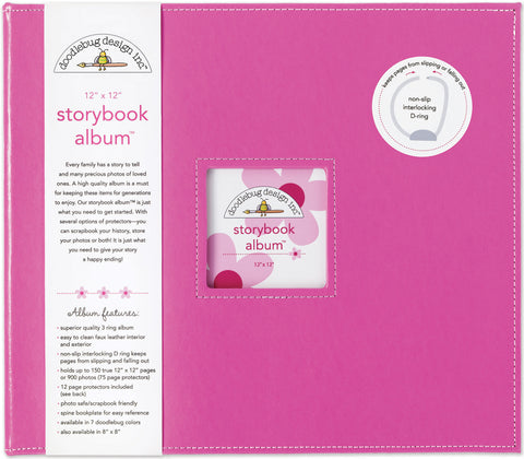 12x12 Doodlebug Album: Bubblegum