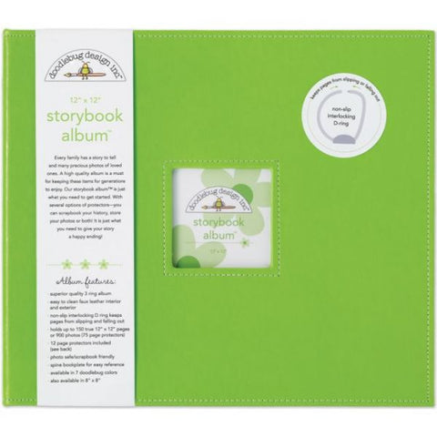 12x12 Doodlebug Album: Limeade