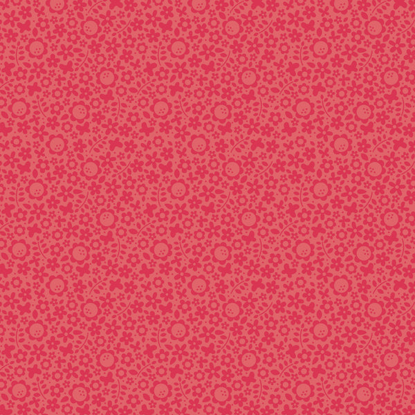 Doodlebug Daydream Spot Glitter Cardstock: 1919 Ladybug (Single Sheet)