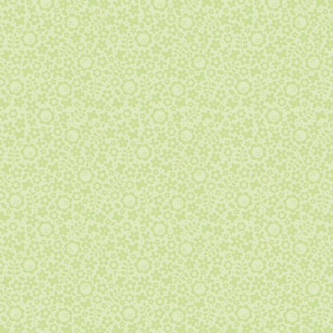 Doodlebug Daydream Spot Glitter Cardstock: 1922 Limeade (25-Sheet Pack)