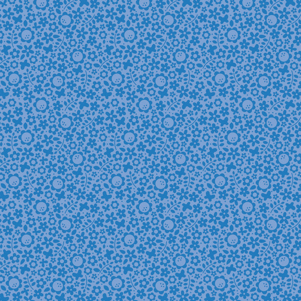 Doodlebug Daydream Spot Glitter Cardstock: 1924 Blue Jean (25-Sheet Pack)