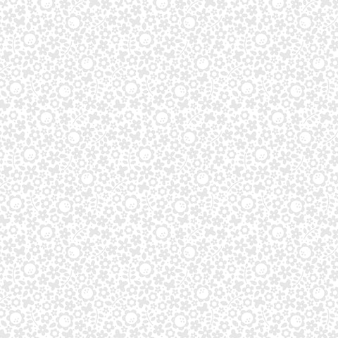 Doodlebug Daydream Spot Glitter Cardstock: 1926 Lily White (25-Sheet Pack)
