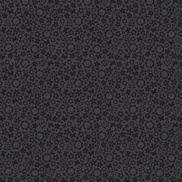 Doodlebug Daydream Spot Glitter Cardstock: 1928 Beetle Black (Single Sheet)
