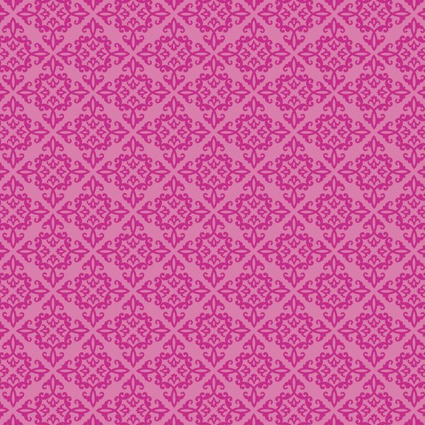 Doodlebug Chenille Spot Flocked Cardstock: 1930 Bubblegum (Single Sheet)