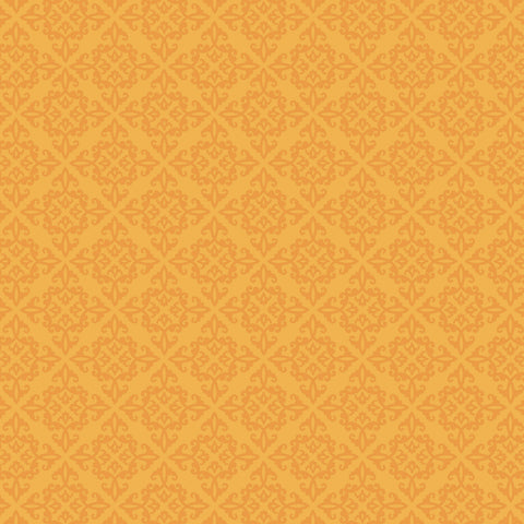Doodlebug Chenille Spot Flocked Cardstock: 1932 Tangerine (25-Sheet Pack)