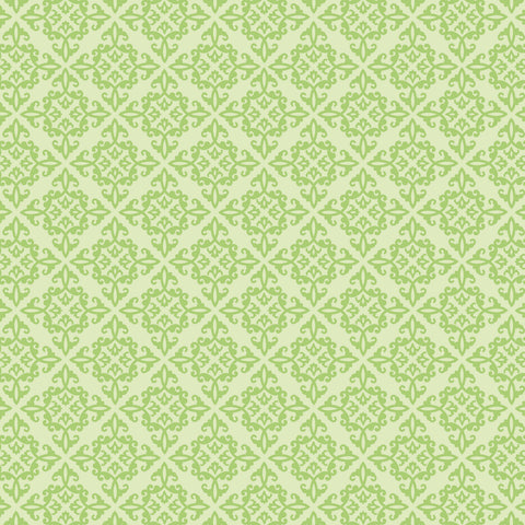 Doodlebug Chenille Spot Flocked Cardstock: 1934 Limeade (25-Sheet Pack)