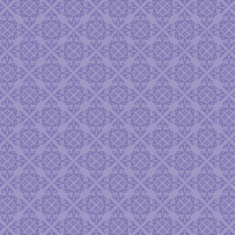 Doodlebug Chenille Spot Flocked Cardstock: 1937 Lilac (25-Sheet Pack)