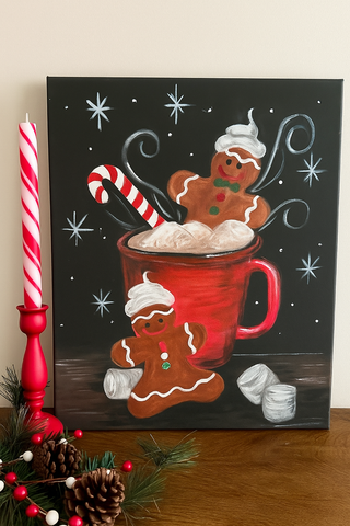 2025 Christmas CropTacular: "Holiday Treats" Painting Class with Joy