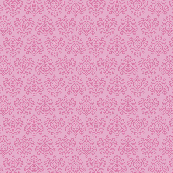Doodlebug Serenade Spot Glitter Cardstock: 2014 Bubblegum (Single Sheet)