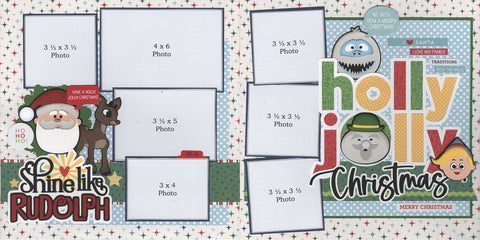 Die Cut Images Only Vault Sale: Holly Jolly (ship Dec)