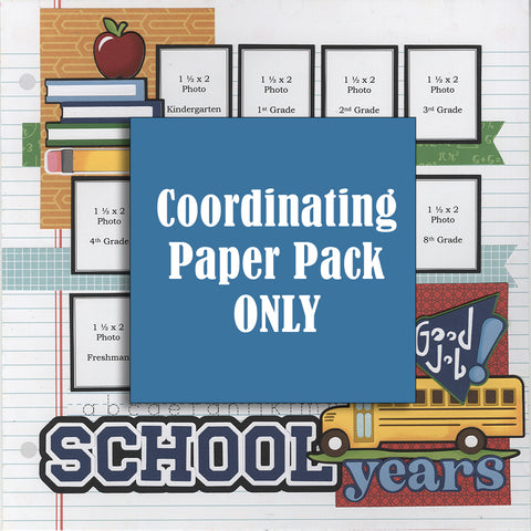 **NEW* School Series: Cover Page SINGLE