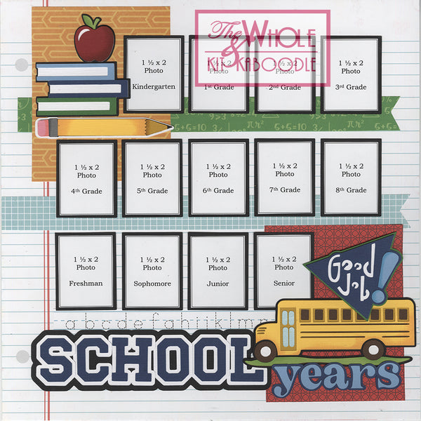 **NEW* School Series: Cover Page SINGLE