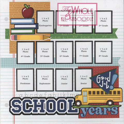 **NEW* School Series: Cover Page SINGLE