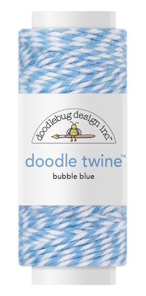 Doodlebug Twine: 2992 Bubble Blue