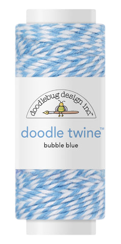 Doodlebug Twine: 2992 Bubble Blue