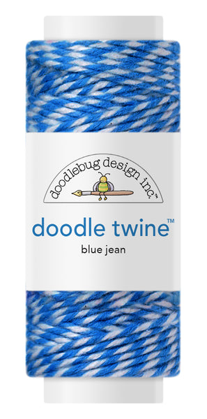 Doodlebug Twine: 3207 Blue Jean
