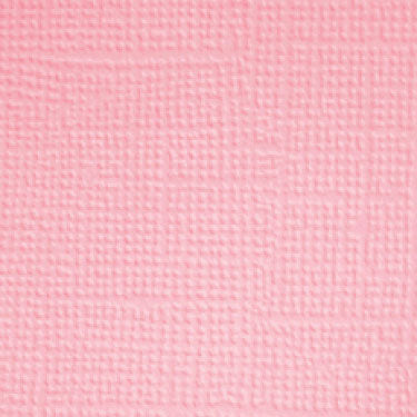 Doodlebug Textured Cardstock: 3367 Blush (Single Sheet)