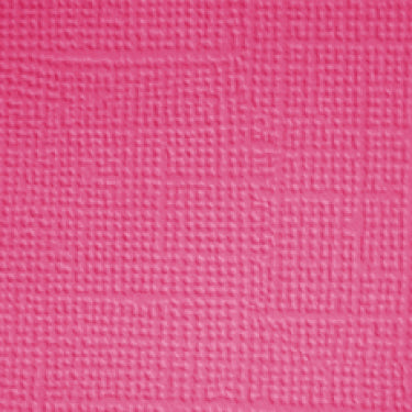 Doodlebug Textured Cardstock: 3372 Raspberry (Single Sheet)