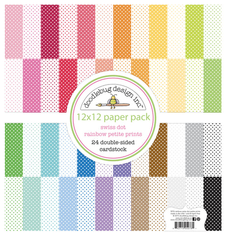 *Doodlebug Petite Prints: 5076 Swiss Dot Collection Pack