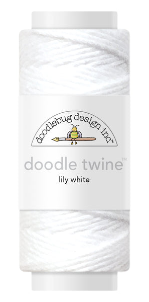 Doodlebug Twine: 5302 Lily White