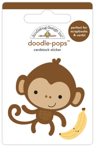 Doodlebug Doodle-Pop: 5590 Monkey Mike