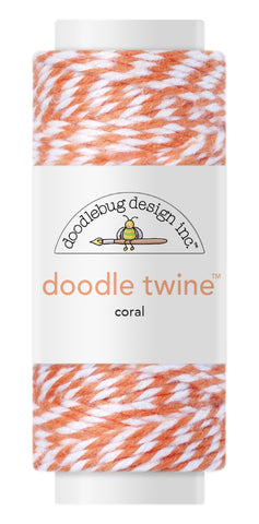Doodlebug Twine: 5629 Coral