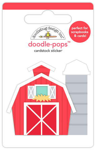 Doodlebug Doodle-Pop: 5854 Red Barn