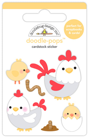 Doodlebug Doodle-Pop: 5855 Hen & Chicks