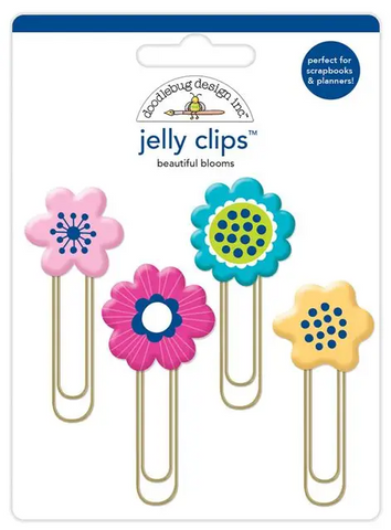 Doodlebug Jelly Clips: 5896 Beautiful Blooms