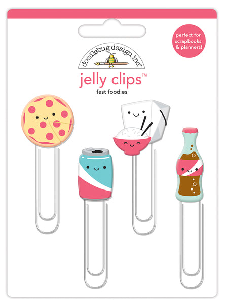 Doodlebug Jelly Clips: 5898 Fast Foodies