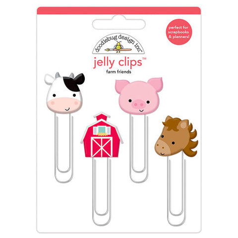 Doodlebug Jelly Clips: 5900 Down on the Farm