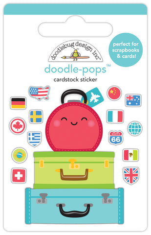 Doodlebug Doodle-Pop: 6361 Pack Your Bags