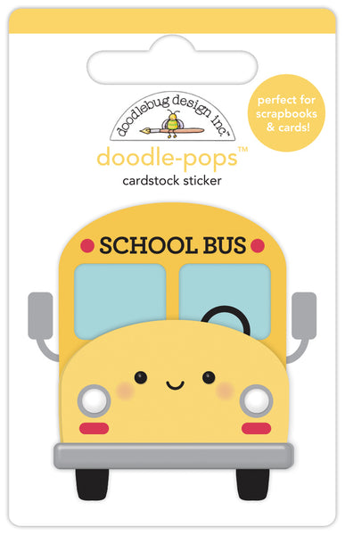 Doodlebug Doodle-Pop: 6366 School Bus