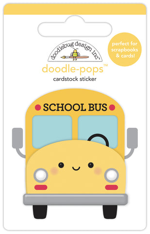 Doodlebug Doodle-Pop: 6366 School Bus