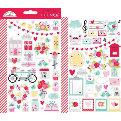 Doodlebug Mini Icons: 6583 Love Notes