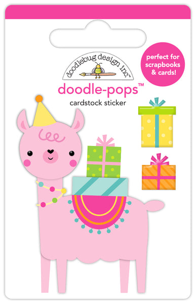 Doodlebug Doodle-Pop: 6633 Party Llama