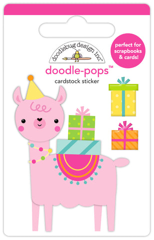 Doodlebug Doodle-Pop: 6633 Party Llama