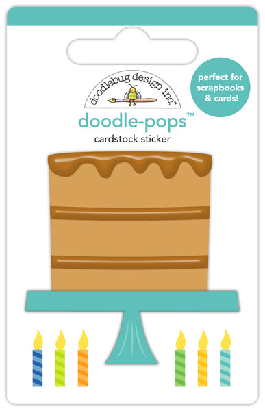 Doodlebug Doodle-Pop: 6637 Chocolate Cake