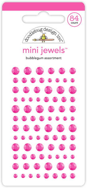 Doodlebug Mini Jewels: 6715 Bubblegum Assortment